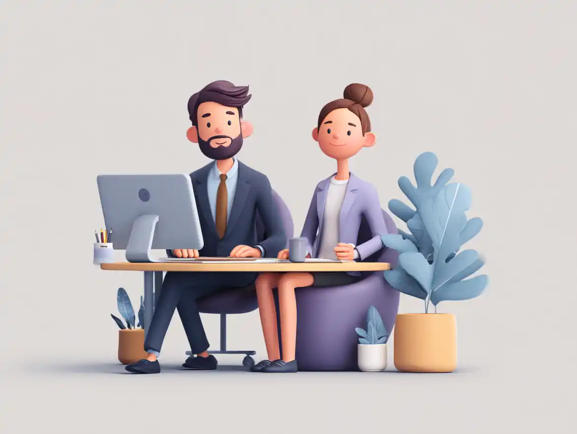 Profesional en una asesoría moderna, con una web profesional que capta clientes.