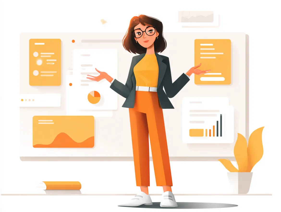 Consultor de negocios presentando su marca personal en una web profesional diseñada para coaches y expertos.