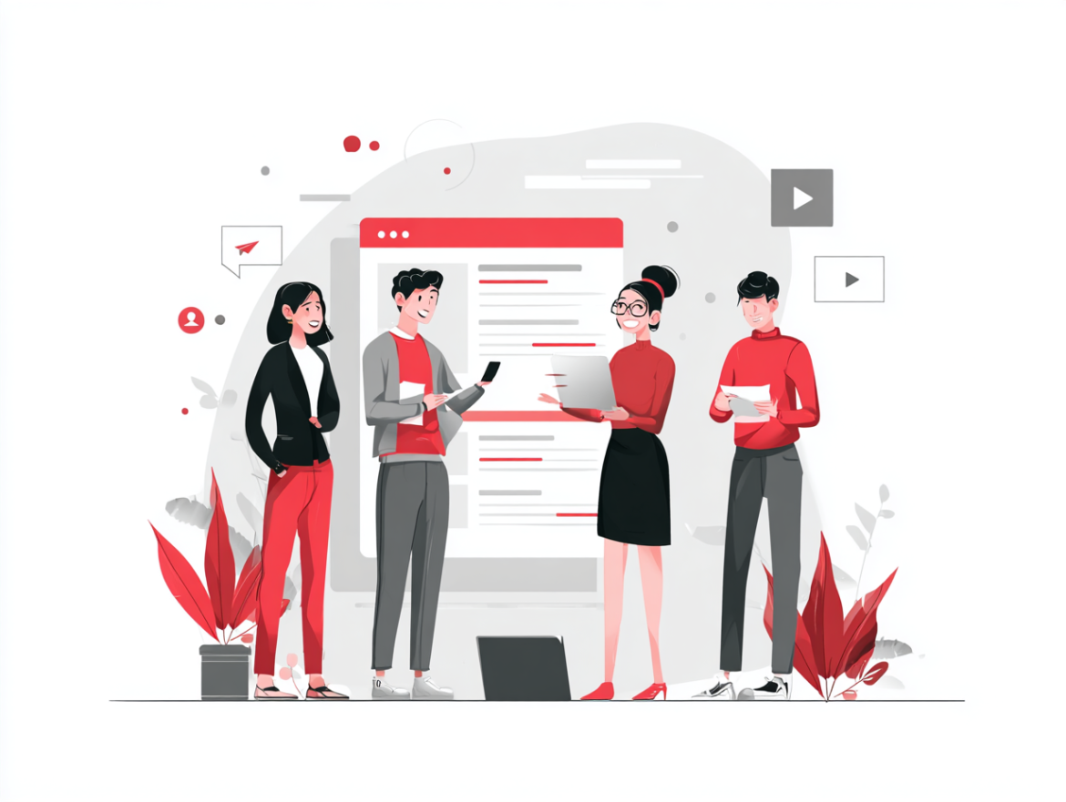 Diagrama de un embudo de conversión, el objetivo principal al contratar un diseñador web profesional para optimizar el CRO.