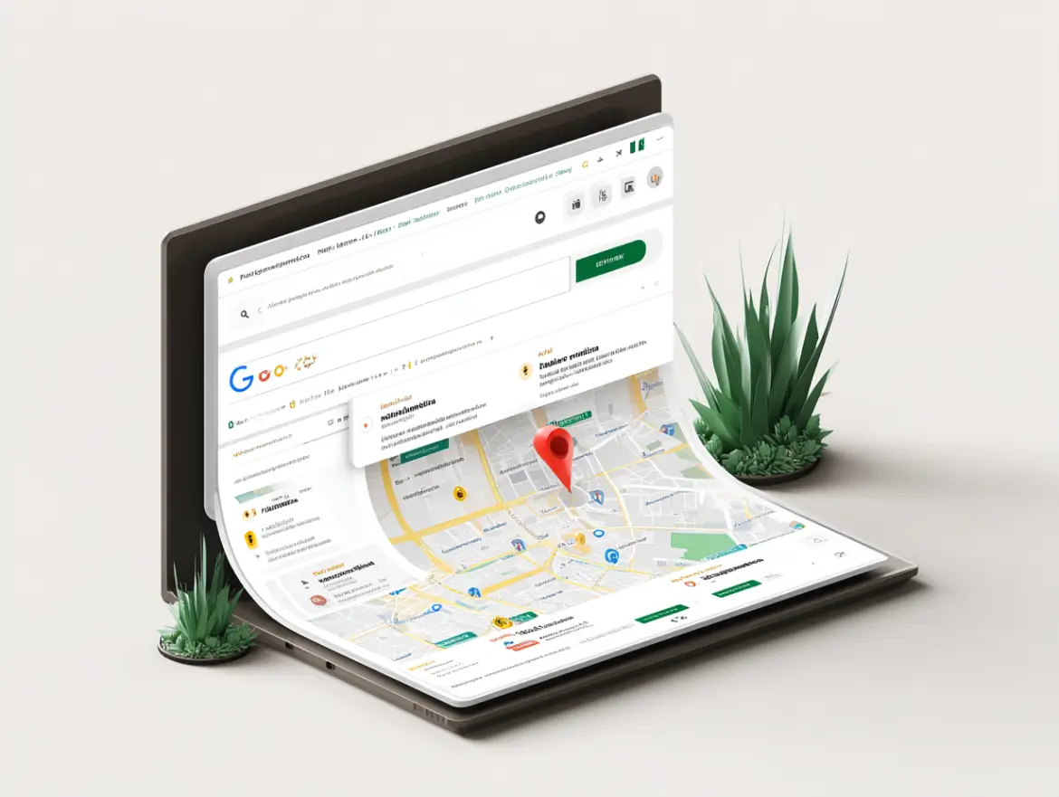 Agencia inmobiliaria posicionada en Google Maps como la experta de su barrio.