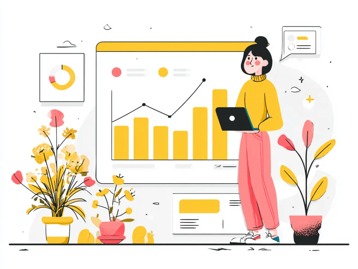 Gráfico de crecimiento de tráfico orgánico para la web de un consultor gracias al SEO de contenidos.