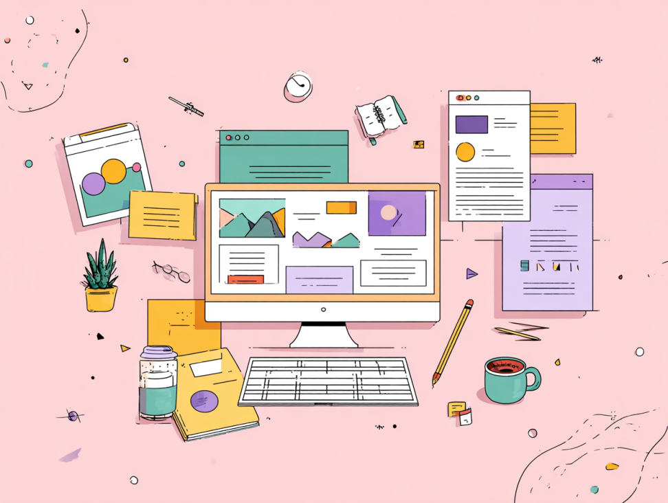 Infografía detallada con la anatomía de una landing page de alta conversión, mostrando sus 9 elementos clave.