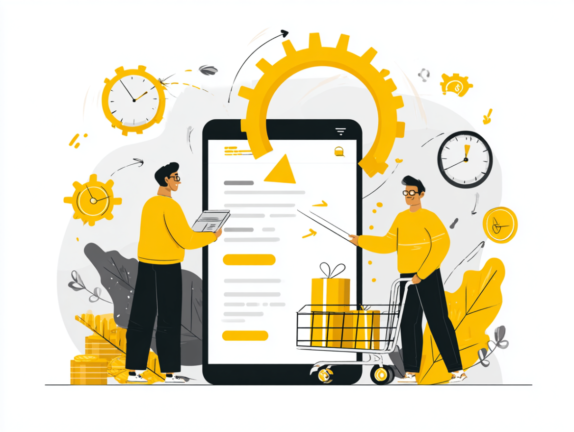 Infografía del ciclo de Optimización de la Tasa de Conversión (CRO) para un ecommerce que no vende.