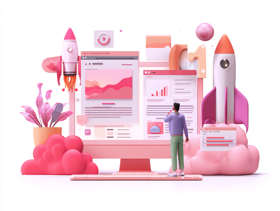 Diagrama mostrando los elementos clave de una landing page optimizada para vender, diseñada para la máxima conversión.