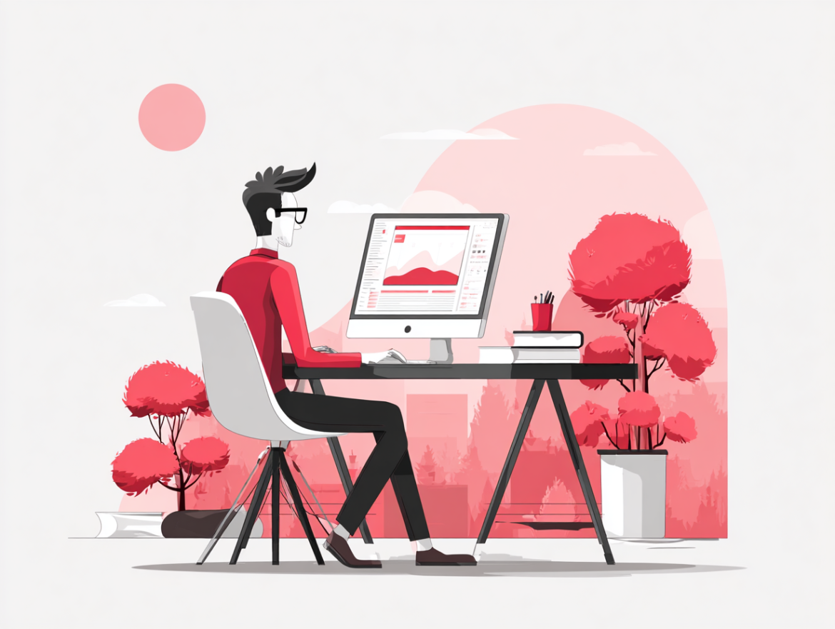 Ejemplo de un diseño web corporativo profesional y limpio para una Pyme.
