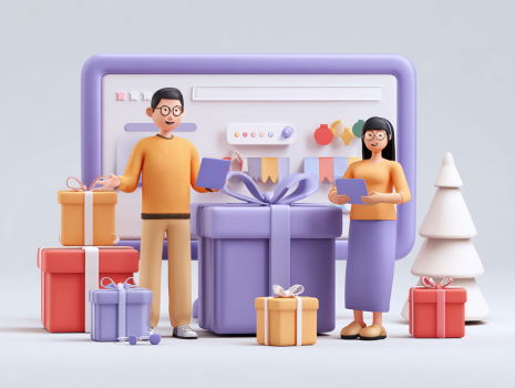 Estrategia de SEO para posicionar una tienda de regalos personalizados para bodas y eventos.