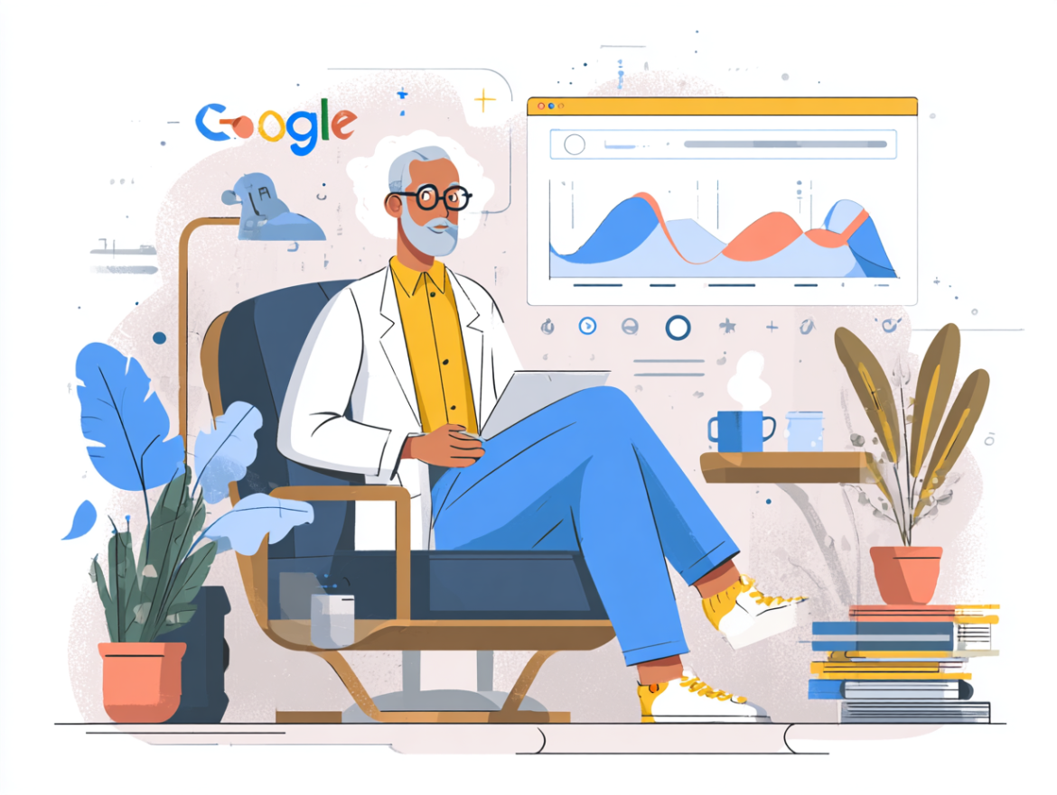 Gráfico mostrando el crecimiento de visitas de Google para la búsqueda 'psicólogo para ansiedad en Valencia' gracias al SEO.