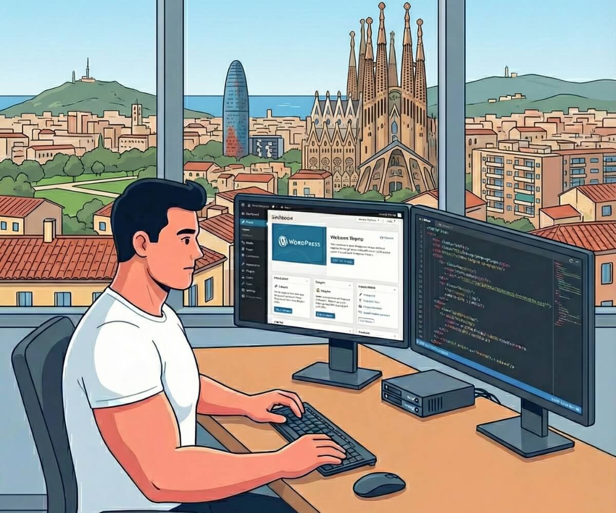 Desarrollador Web WordPress Barcelona Freelance - Óscar Bordetas